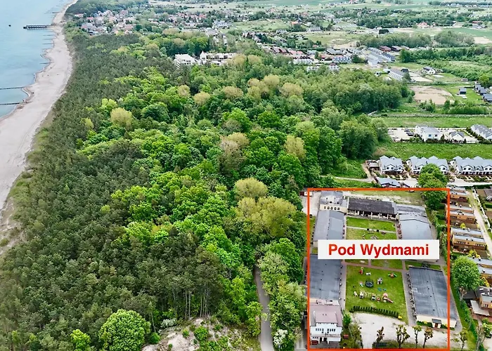 Ośrodek rodzinny Pod Wydmami PRZY PLAŻY , PLAC ZABAW , ROWERY Sarbinowo