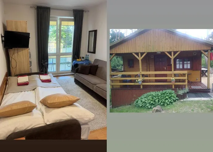 DOMEK Mona 3 pokojowy 4 osobowy-4 łóżka, przy morzu, APARTAMENT Mona przy morzu, parter Żeromskiego,przy centrum Krynica Morska