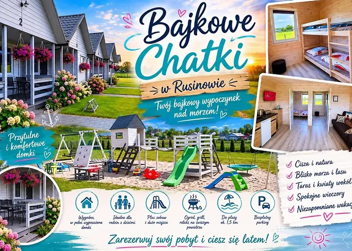 Bajkowe Chatki Rusinowo 
