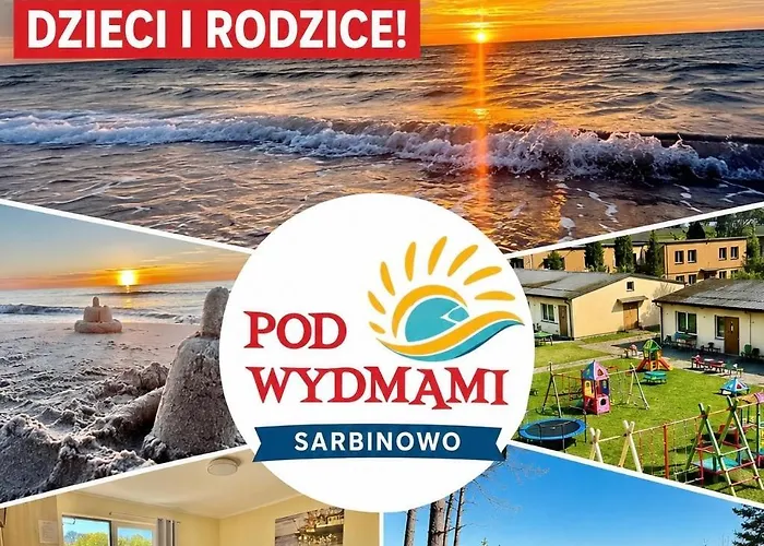Ośrodek rodzinny Pod Wydmami PRZY PLAŻY , PLAC ZABAW , ROWERY Sarbinowo